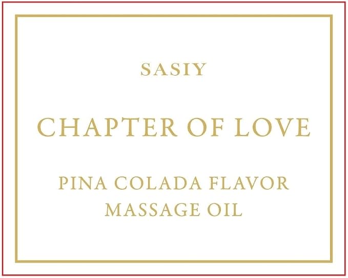 Chapter of Love Sensual Massage Oil for Couples - Complete Relaxation Full Body Massage Oil for Date Night with Smooth Gliding Organic MCT Coconut Oil and Kava Root Extract with Pina Colada Flavor