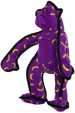 TUFFY® - Original : Monkey Dog Toy : Ultra Durable Plush Dog Toy with Multiple Layers & Reinforced Seams, Washable and Floats, Original Construction