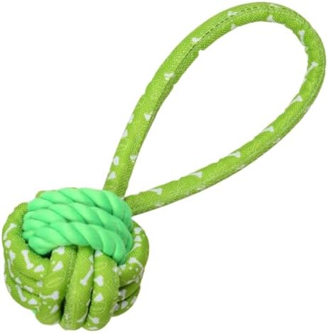 Tug of War Dog Toy with Ball, Interactive Dog Toys, Dog Rope Ball Toys