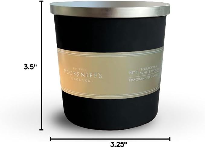 Pecksniff's Bamboo & Vetiver Candle | 3 Wicks, 550g/19.40oz
