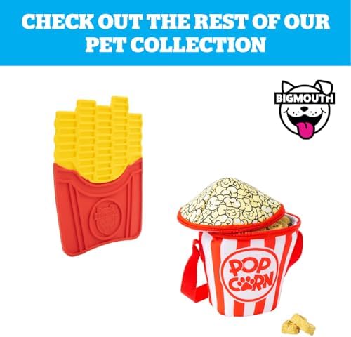 BigMouth Inc The Toilet Water Dish for Pets, Ceramic, Holds 2L Bottle, Funny Bowl for Dogs and Cats