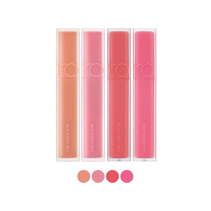 rom&nd BLUR FUDGE TINT | K-Beauty Matte Lipstick | Long-Lasting, Velvety Finish | Blurs Lip Lines & Moisturizes | Versatile Lip & Cheek Color | 15 BERRY FIZZ
