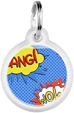 Pet ID Tag for Dog Cat with QR Passport Global Search System of Lost Pets - Digital ID Dog Tag - Wow