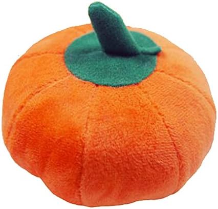 Pet Squeaky Toys Vegetables & Fruits Plush Dog or Cat Chew Toys for Puppies Small Dogs