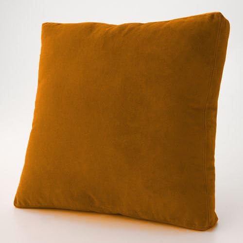 MoonRest - Faux Suede Microfiber Decorative Pillow (16"x16", Clay)