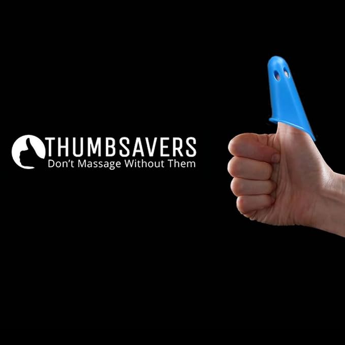 Thumbsavers Advance Massage Tool for Deep Tissue and Trigger Point Massage – Joint Support for Massage Therapists, Chiropractors and Physical Therapists – Hand Protection Aid (Small, Teal)