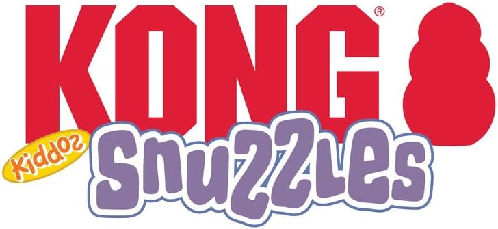 KONG Spring Snuzzles Kiddos Chick Dog Toy – Soft & Plush Squeaky Toy for Small Dogs