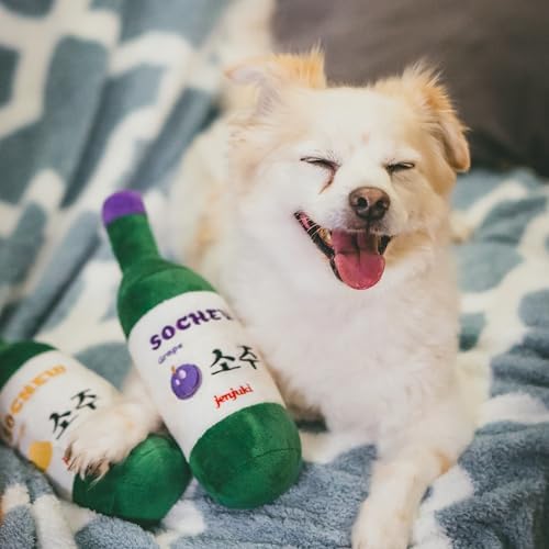 Sochew Soju Pet Toy with Squeaker (Grape)