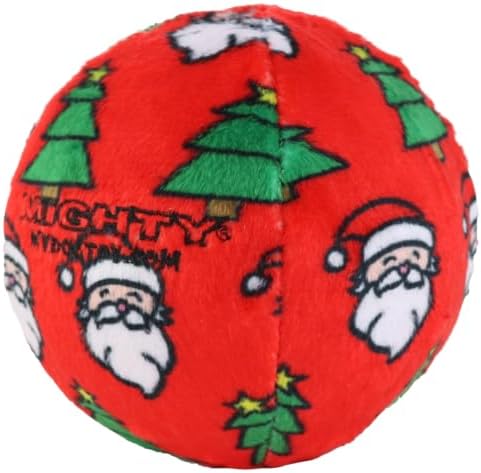 MIGHTY Tuffy Medium Ball Ultra Durable Plush Dog Toy