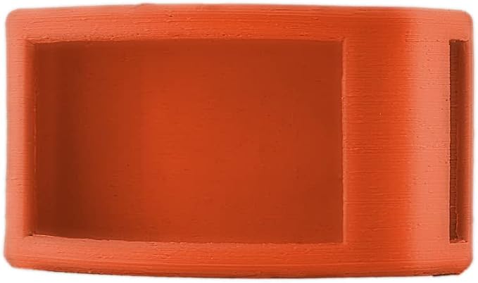 Fi Fastener Flex for Fi Series 2 Smart Dog Collar Beacon GPS Dog Tracker - Version 2, Smaller and More Flexible (Orange) (Fi GPS Tracker and Collar Not Included)