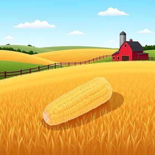 Pet Dog Corn Shape Squeaky Bite-Resistant Interactive Play Chew Toy Pet Supplies Dog Toy Corn, Dog Toys Aggressive Chewers for Dog