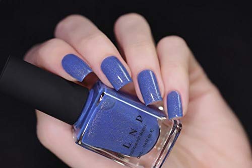 ILNP Ocean Ave - Cerulean Blue Holographic Nail Polish
