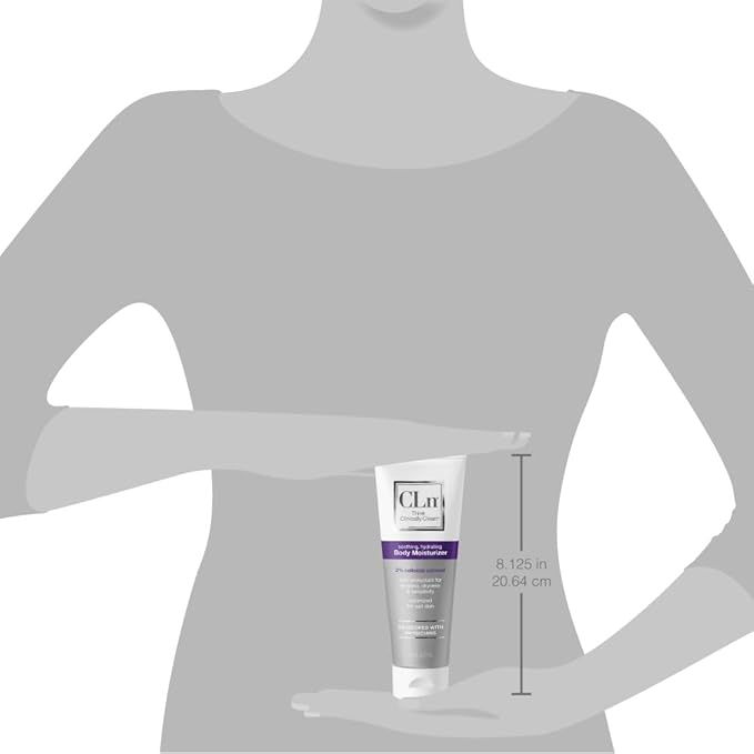 CLn® Body Moisturizer - A skin protectant delivering 2% Colloidal Oatmeal, Paraben-Free, Dye-Free & Fragrance-Free, 8 fl. oz. (Pack of 2)