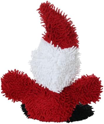 MIGHTY® 2 Pack Microfiber Medium Santa Ultra Durable Plush Dog Toy