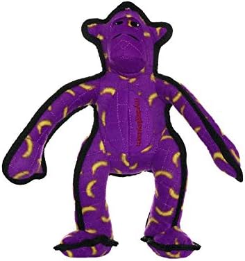 TUFFY® - 2 Pack Original : Monkey Dog Toy : Ultra Durable Plush Dog Toy with Multiple Layers & Reinforced Seams, Washable and Floats, Original Construction