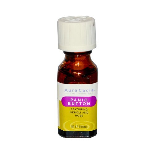 Aura Cacia - Essential Solutions Oil Panic Button - 0.5 fl oz