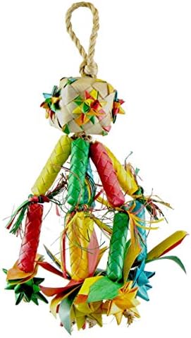 Planet Pleasures Firecracker Piñata Bird Toy, Small