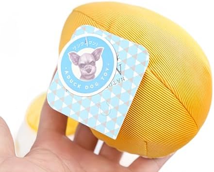 Dog Plush Squeaky Toy – 2 Pack Super Big Egg Shape, Interactive Training & Chew Toy for Small, Medium & Large Dogs, Teeth Cleaning & Boredom Relief (Medium, 2 Pack Super Jumbo Egg)