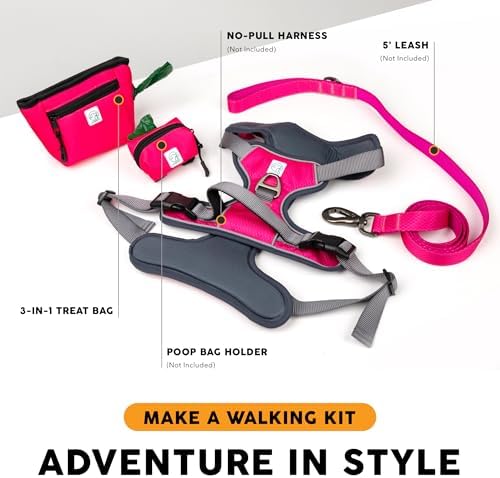 Embark Dog Treat Pouch - Waterproof Training Bag & Portable Water Bowl