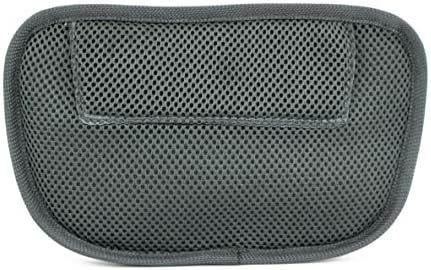 Removable Accessory Pouch for Hands Free Leash, Two Zippered Pockets, Poop Bag Dispenser, Breathable Mesh with Padding
