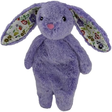 Pet Lou Floppy Rabbit, 13-inch Height, Violet, Super Soft, Animal Plush Toys