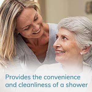 No-Rinse Foaming Body Wash - Waterless Foam Cleanser for Elderly, Adults, Kids, Infants & Caregiver - Rinse-Free for Sensitive Skin - Travel Size - Refreshed & Moisturized Skin - 8 fl oz (Pack of 1)
