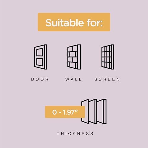Hakuna Pets Small Pet Door for Doors, Cat Door with 2-Way Locking Flap, Easy Install for Interior & Exterior Doors, Pets up to 11 lbs, Black