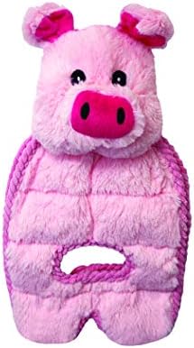 Multipet Tug-O-War Pig 14" Dog Toy