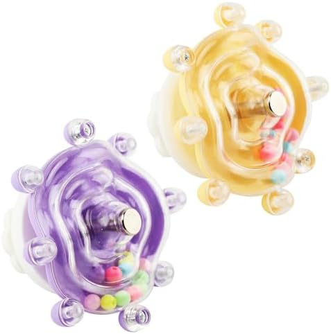 2 Pcs Spinning Bird Toys for Parakeets, Interactive Parrot Toys
