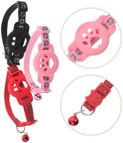 Reflective Tracking Collar for Holder 3pcs Cat Pet and Puppy