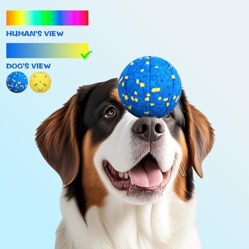 Replacement Shell for Smart Interactive Dog Ball – Durable E-TPU Outer Cover Blue