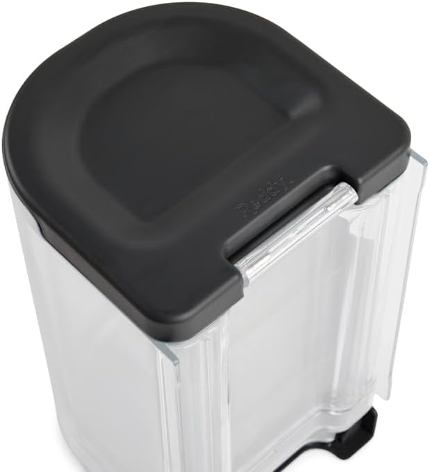 Reddy by Petco Black Expandable Food Container for Dogs Large