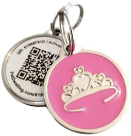 Pet Dwelling QR Code Pet ID Tag – Scan to Contact Owner Instantly, No App Needed, Smart Dog & Cat Tag with Free Personalized Online Pet Profile
