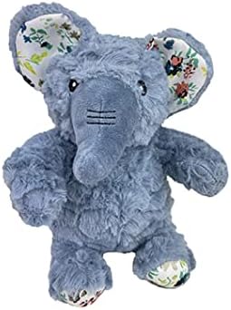 Pet Lou Elephant Plush Squeker Dog Toy, 9-inch Height
