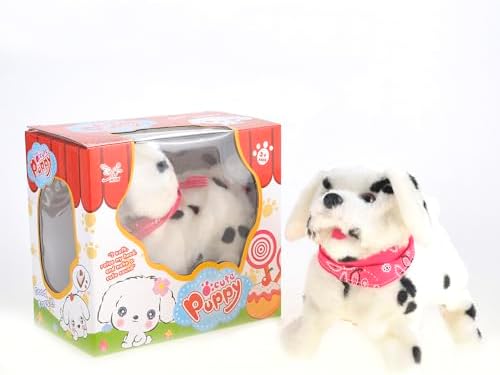 PowerTRC Cute Somersault Little Puppy | Barks, Sits, Walk, and Flips | Pet Toy Dog