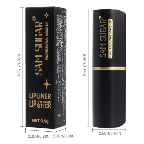BONNIE CHOICE 2Pcs Black Gel Eyeliner Pencil, Halloween Makeup Waterproof Long Wear Natural Eye Lip Face Paint Stick Smudge Proof Matte Liquid Eyeliner Cream Black Smokey Eye Liners Eyeshadow Crayon