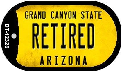 Smart Blonde Arizona Retired Novelty Metal Dog Tag Necklace DT-12326