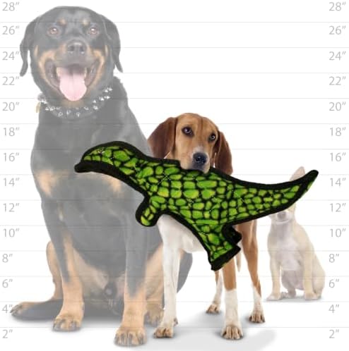 TUFFY® 5 Pack Jr Duck, MicroBall Monster, Rex, Tiger and Bone Dog Toys