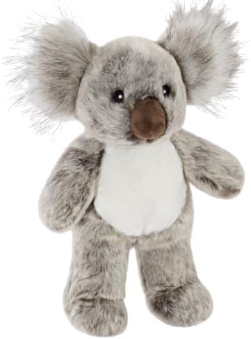 Fluff & Tuff Doc Koala Plush Dog Toy, 12” Durable Stuffed Dog Toy with Squeaker, Double-Stitched & Reinforced for Interactive Play