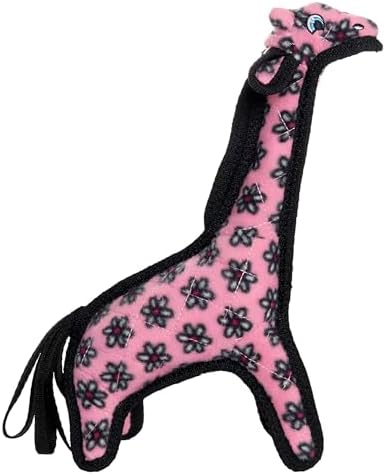 TUFFY® - 2 Pack Original : Giraffe Dog Toy : Ultra Durable Plush Dog Toy with Multiple Layers & Reinforced Seams, Washable and Floats, Original Construction