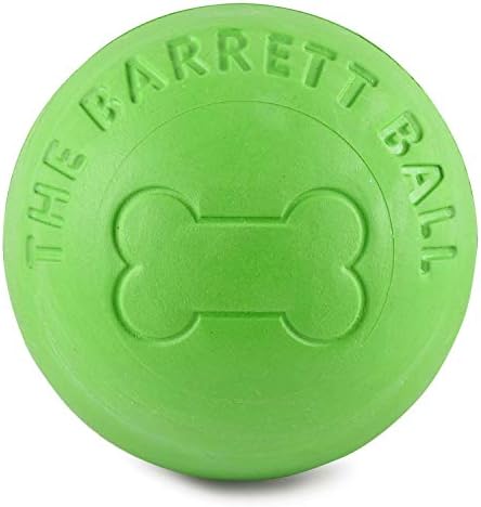 SPOT Ethical Barrett Ball Virtually Indestructible Rubber Ball | Large Dog Toy