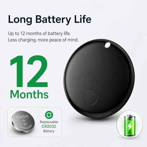 Pet Tracker,GPS Tracker for cat,Smart tag,Waterproof Compatible with Find My,No Monthly Fee,Advanced Tracking Solution Smart Collar for Pet Safety Ideal Small Large Cats(iOS Only)