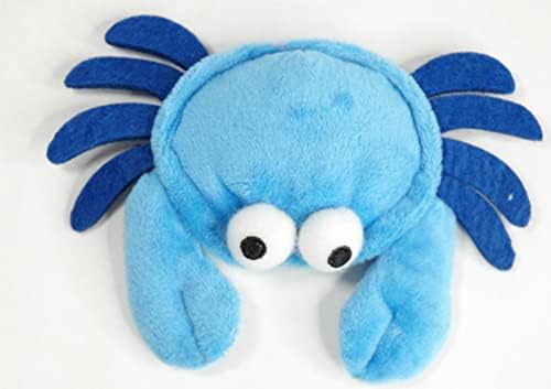 Glory To Dog TinyToy Blue Crab Plush Small Breed Dog Toy