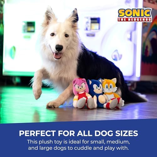 Multipet Sonic Amy Rose Plush Dog Toy
