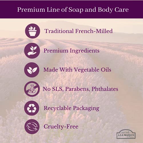 A LA MAISON Hand Cream, Sweet Almond, 1.7 Fluid Ounce, 2 Pack