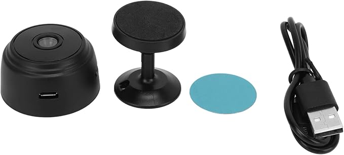 Home Security Camera,1080P Door Camera, Smart Camera for, Pet Camera for Room Baby Dog (Black), PUSOKEIG3E26VAING-11