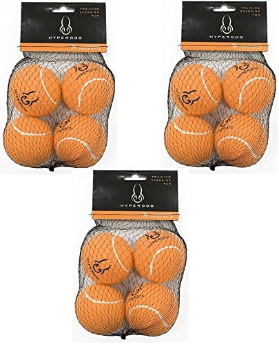 (3 Pack) Hyper Pet Blaze Orange Replacement Balls, 4 Balls each