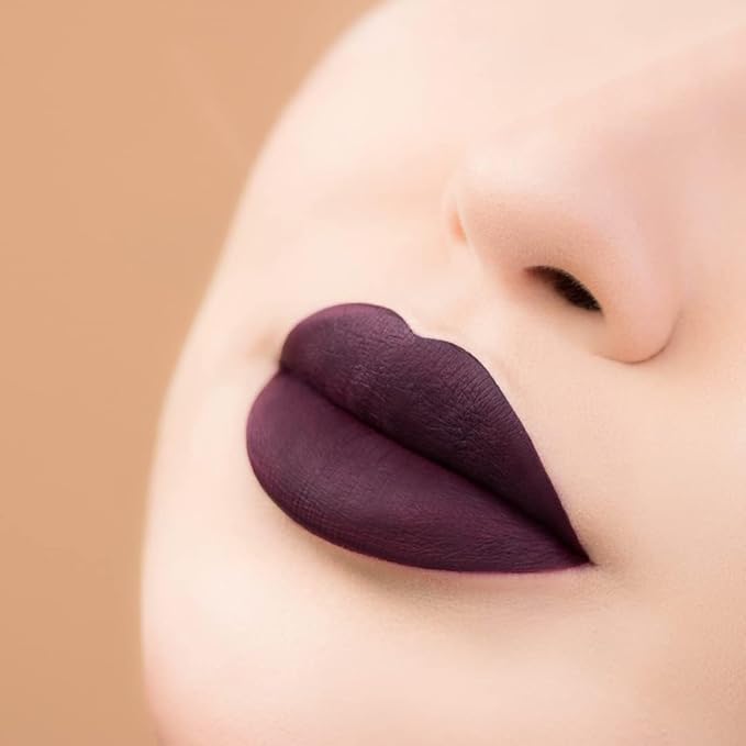 Beauty Bakerie Lip Whip Liquid Lipstick for Women, Waterproof Lip Gloss, Tint, Stain Long Lasting Hydrating Moisturizer, Matte or Metallic, 3.5mL, She's Just Jelly