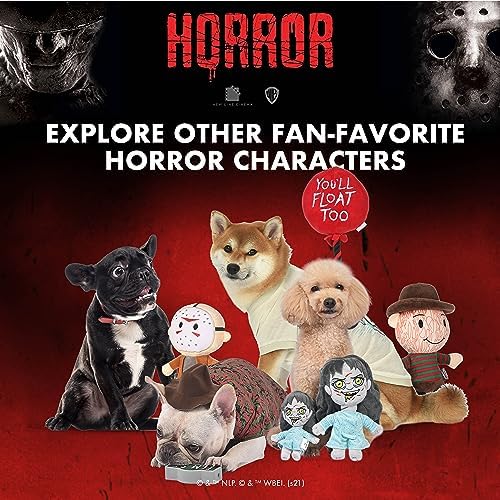 Warner Bros Jason Voorhees Plush Figure Dog Toy, 6 Inch