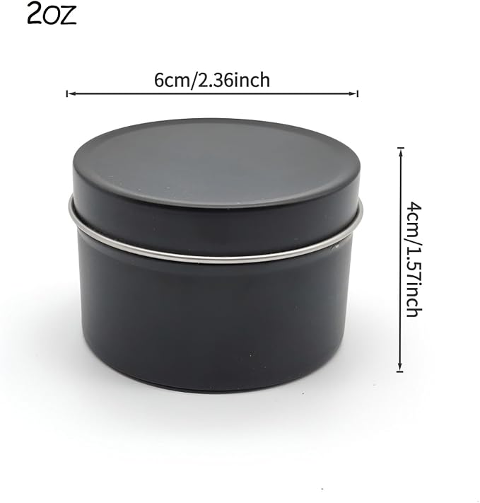 Ocean Breeze Scented Candle – 2.2oz Travel Tin Soy Wax Candle, Fresh & Clean Scent for Home, Meditation & Stress Relief